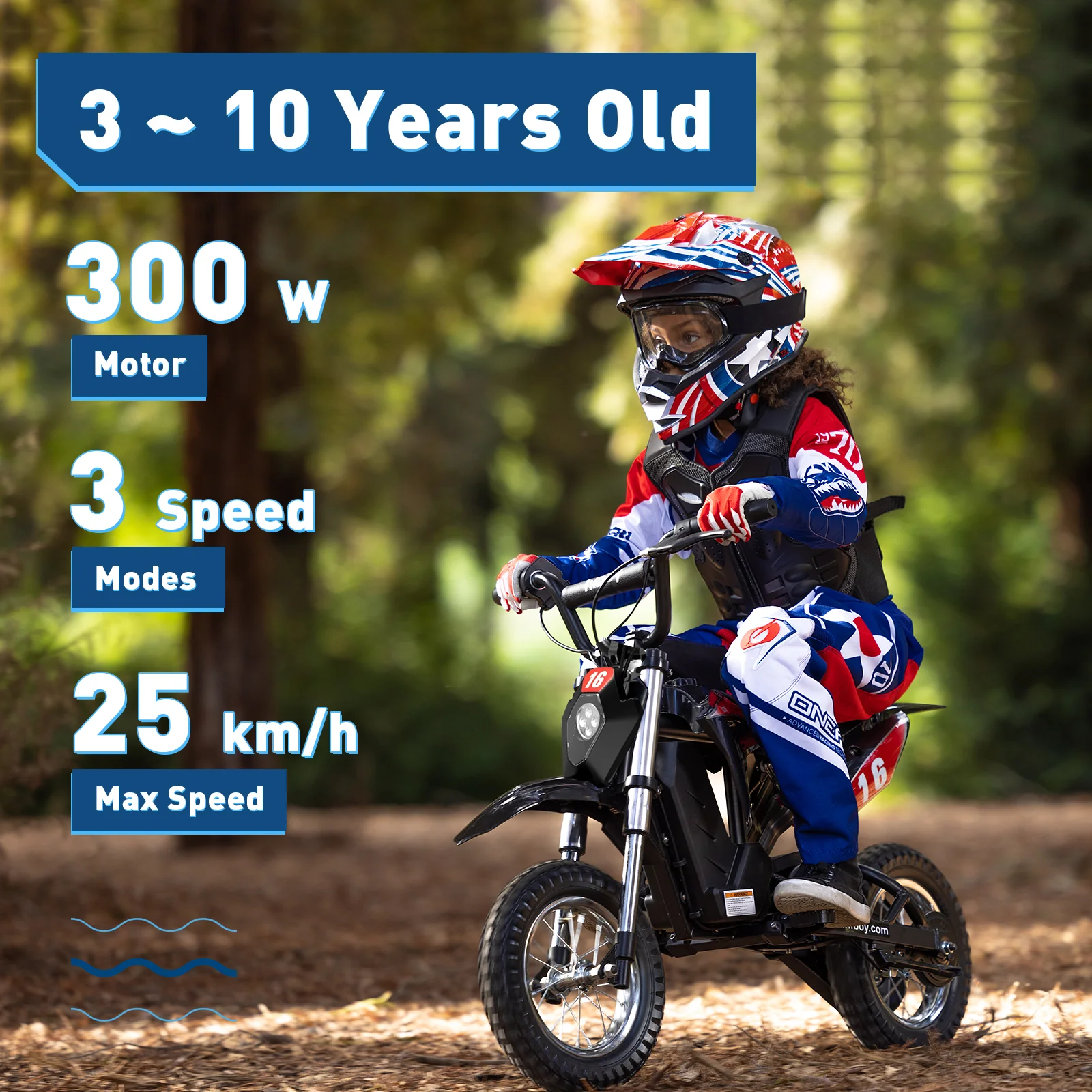 Hiboy DK1 Electric Dirt Bike For Kids Ages 3-10
